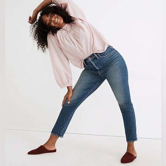 Madewell The Perfect Vintage Jean in Melgrove Wash Size 24 NC162 NWT - Picture 1 of 9